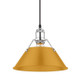 Golden - 3306-M CH-AY - One Light Pendant - Orwell - Chrome