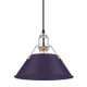 Golden - 3306-M CH-EP - One Light Pendant - Orwell - Chrome