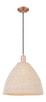 Innovations - 716-1P-AC-NBD-16-NAT - One Light Pendant - Arcadia - Antique Copper Innovations - 716-1P-AC-NBD-16-NAT - One Light Pendant - Arcadia - Antique Copper