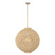 Kalco - 527156JT - Six Light Pendant - Coaxial - Jute