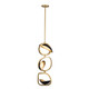 Kalco - 527211BGZ - LED Pendant - Onyx - Brushed Gold/Satin Bronze