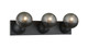 Matteo Lighting - S18403MB - Three Light Wall Sconce - NOLA - Matte Black