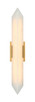 Matteo Lighting - S18730AG - LED Wall Sconce - Rigio - Aged Gold Brass