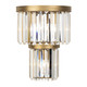 Varaluz - 297W03HG - Three Light Wall Sconce - Social Club - Havana Gold