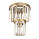Social Club Three Light Wall Sconce (297W03HG)
