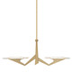 Varaluz - 530N02BK - LED Linear - Down the Wrong Path - Brass Kisser