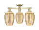 Innovations - 716-3F-AB-G457-6ME - Three Light Semi-Flush Mount - Arcadia - Antique Brass