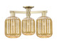 Innovations - 716-3F-AB-G460-7ME - Three Light Semi-Flush Mount - Arcadia - Antique Brass