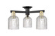 Innovations - 716-3F-BAB-G559-5CL - Three Light Semi-Flush Mount - Arcadia - Black Antique Brass