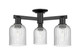 Innovations - 716-3F-BK-G559-5SDY - Three Light Semi-Flush Mount - Arcadia - Matte Black