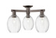 Innovations - 716-3F-OB-G459-6CL - Three Light Semi-Flush Mount - Arcadia - Oil Rubbed Bronze