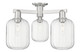 Innovations - 716-3F-SN-G460-7CL - Three Light Semi-Flush Mount - Arcadia - Brushed Satin Nickel