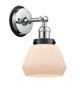 Innovations - 203PC-BPBK-HRBK-G171 - One Light Wall Sconce - Franklin Restoration - Polished Chrome