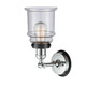 Franklin Restoration One Light Wall Sconce (203PC-BPBK-HRBK-G184)