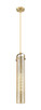 Innovations - 413-1PS-BB-G413-1S-4ME - One Light Pendant - Downtown Urban - Brushed Brass