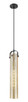 Innovations - 413-1PS-BK-G413-1S-4ME - One Light Pendant - Downtown Urban - Matte Black