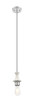 Innovations - 415-1SR-SN - One Light Mini Pendant - Ballston - Brushed Satin Nickel
