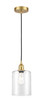 Innovations - 616-1P-SG-G4424-7 - One Light Mini Pendant - Edison - Satin Gold