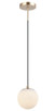 Matteo Lighting - C41711CG - LED Pendant - NIKINI - Aged Gold Brass