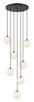 Matteo Lighting - C41717MB - LED Pendant - NIKINI - Matte Black