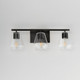 Geode Three Light Bath Vanity (21333CLBK)