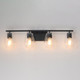 Geode Four Light Bath Vanity (21334CLBK)