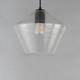Geode One Light Pendant (21337CLBK)