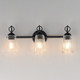 Jackson Hole Three Light Bath Vanity (21393CLBK)