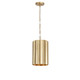 Maxim - 39131WBR - One Light Mini Pendant - Allegra - Weathered Brass