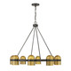 Andover Eight Light Chandelier (1-1152-8-333)