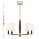 Conrad Five Light Chandelier (1-4606-5-322)