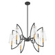 Hanley Six Light Chandelier (1-7168-6-143)