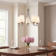 Octave Five Light Chandelier (1-6032-5-SN)