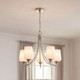 Octave Five Light Chandelier (1-6032-5-SN)