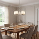 Octave Five Light Chandelier (1-6032-5-SN)