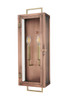 Acclaim Lighting - 1011CP - Two Light Wall Lantern - Spencer - Antique Copper with Brass