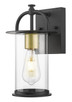 Stockwell One Light Wall Lantern (1023BK)