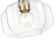 Oxley One Light Pendant (IN20033BK)