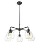 Dawes Five Light Chandelier (IN20063BK) Dawes Five Light Chandelier (IN20063BK)
