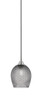 Toltec Lighting - 3401-BN-4902 - One Light Mini Pendant - Paramount - Brushed Nickel