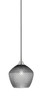 Toltec Lighting - 3401-BN-4922 - One Light Mini Pendant - Paramount - Brushed Nickel