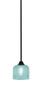 Toltec Lighting - 3401-MB-4615 - One Light Mini Pendant - Paramount - Matte Black