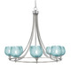 Toltec Lighting - 3408-BN-4605 - Eight Light Chandelier - Paramount - Brushed Nickel