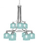 Toltec Lighting - 3419-BN-4615 - Nine Light Chandelier - Paramount - Brushed Nickel