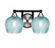 Toltec Lighting - 3422-MBBN-4605 - Two Light Bath Bar - Paramount - Matte Black & Brushed Nickel