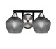 Toltec Lighting - 3422-MBBN-4622 - Two Light Bath Bar - Paramount - Matte Black & Brushed Nickel