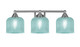 Toltec Lighting - 3423-BN-4615 - Three Light Bath Bar - Paramount - Brushed Nickel