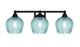 Toltec Lighting - 3423-MB-4605 - Three Light Bath Bar - Paramount - Matte Black