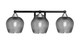 Toltec Lighting - 3423-MBBN-4602 - Three Light Bath Bar - Paramount - Matte Black & Brushed Nickel