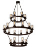 Artcraft - AC10004 - 12 Light Chandelier - Menlo Park - Oil Rubbed Bronze